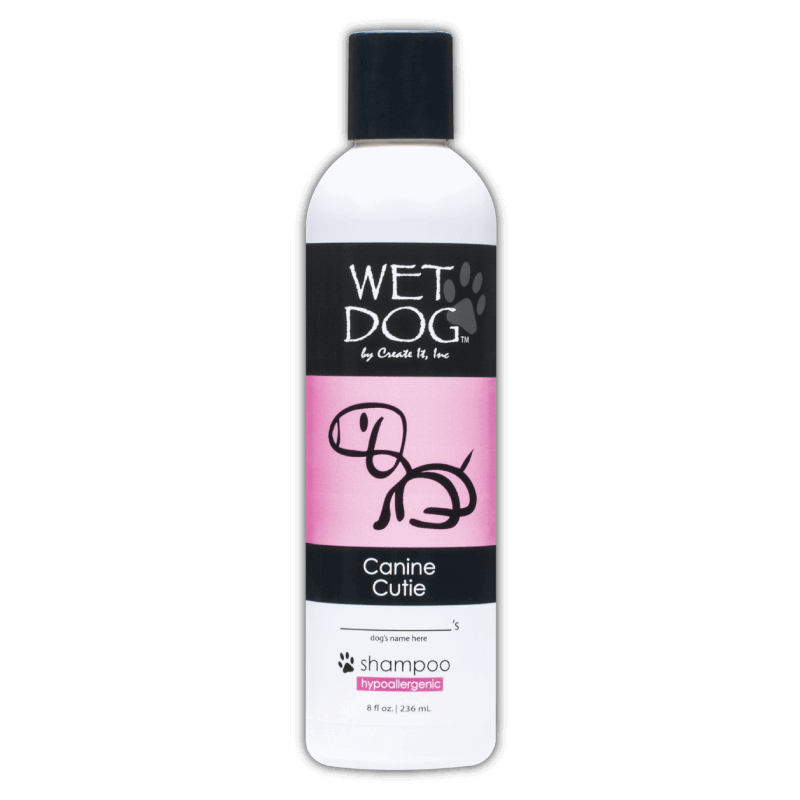 Canine Cutie Calming Dog Shampoo - Wet Dog