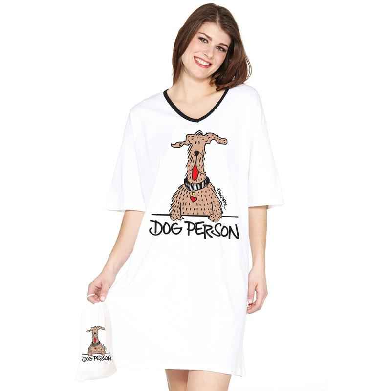 Dog Person, Nightshirt in a Bag