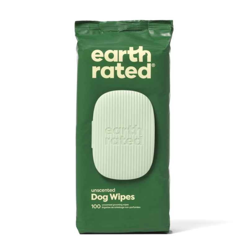 Earth Rated Unscented Dog Grooming Wipes