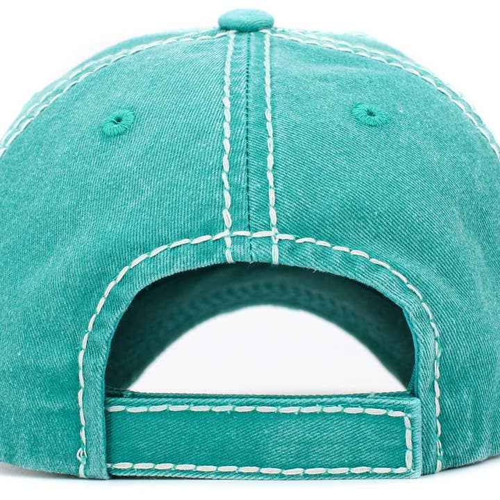 Peace Love Dogs Hat - Vintage Ballcap by Kbethos