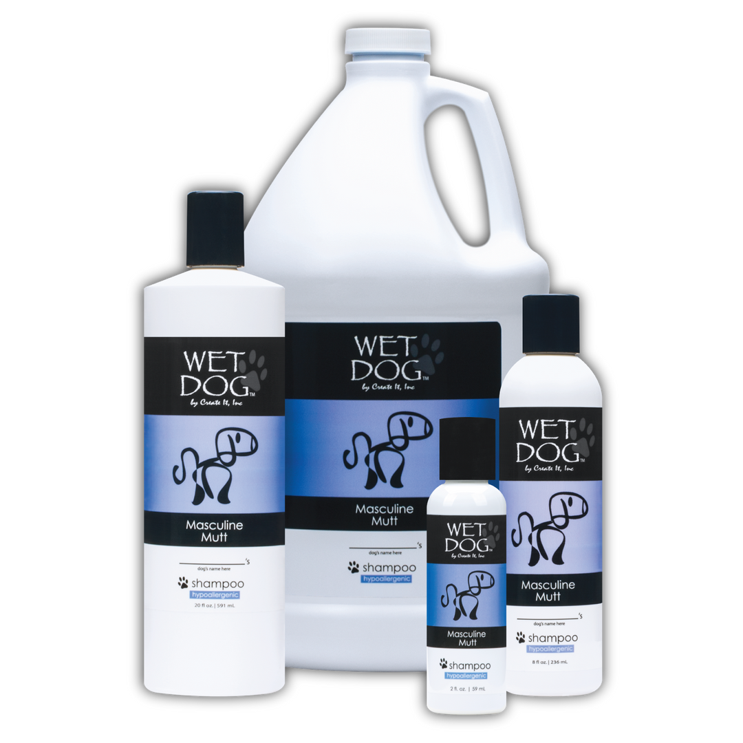 Wet Dog Masculine Mutt Calming Dog Shampoo