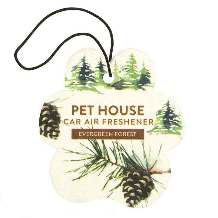 Evergreen Forest Car Air Freshener - by One Fur All
