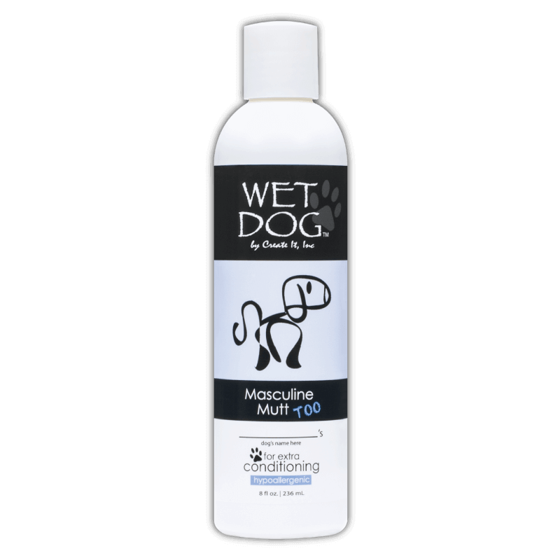 Masculine Mutt Calming Dog Conditioner - Wet Dog