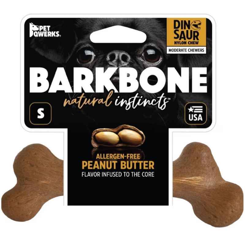 BarkBone Natural Instincts Peanut Butter Nylon Dog Chew