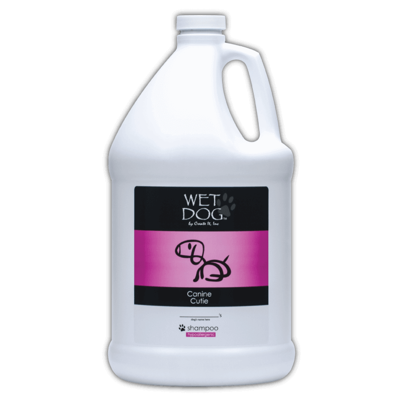 Canine Cutie Calming Dog Shampoo - Wet Dog