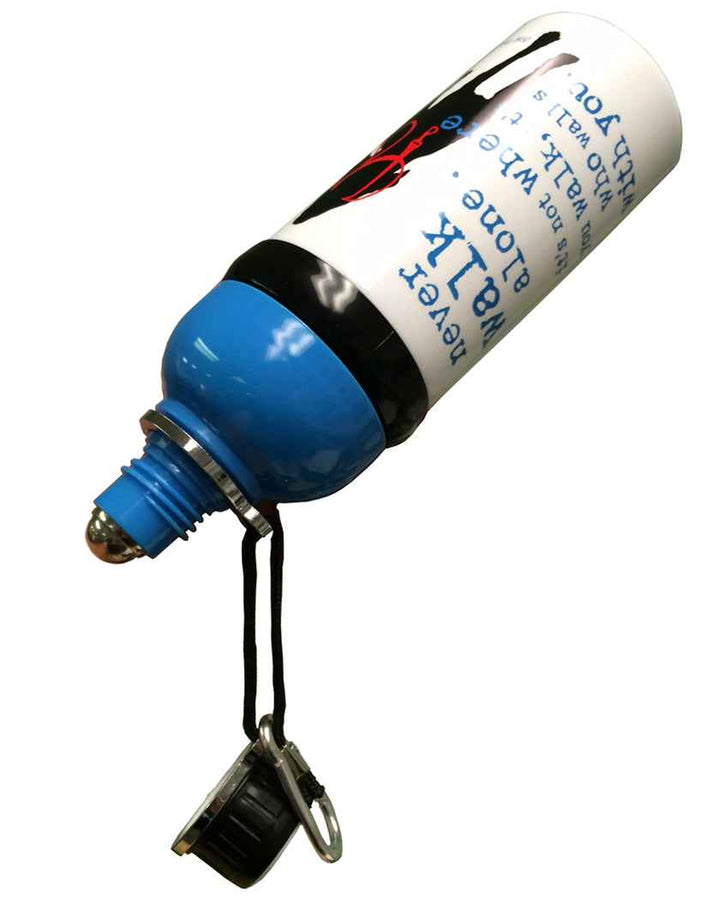 Pet Water Bottle with Roller Ball - Never Walk Alone, 16oz