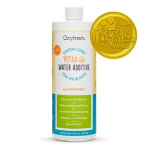 Pet Water Additive for Dogs & Cats by Oxyfresh - 16 oz. Bottle